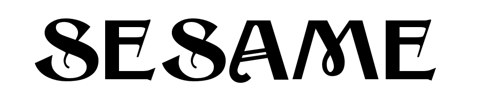 Sesame Regular Font Download Free